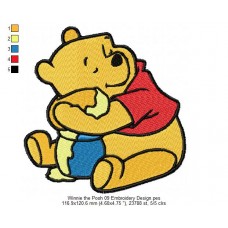 Winnie the Pooh 09 Embroidery Design